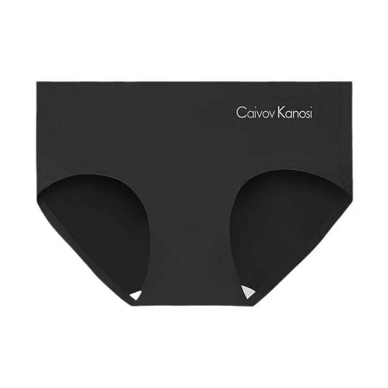 Black Caivov Kanosick80 modal women's underwear by Shopezra L.L.C., silk anti-bacterial crotch briefs for women and girls.