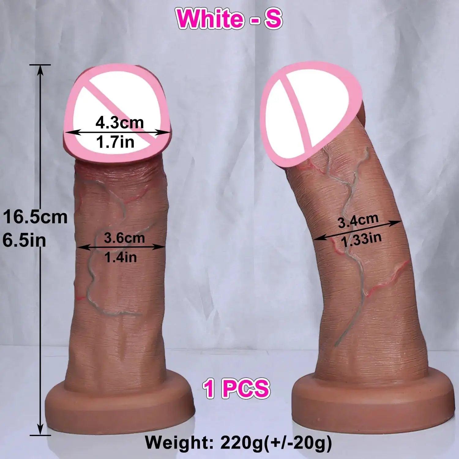 Huge Realistic Soft Dildo Man Big Glans Small Cock Masturbators Double Layer Penis Women Anal Sex Toy Suction Cup Adults Dick by Dropshipman
