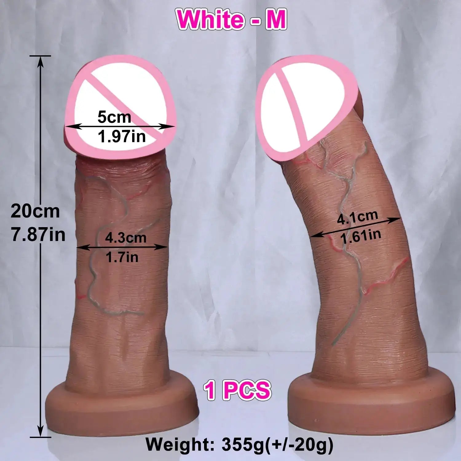 Huge Realistic Soft Dildo Man Big Glans Small Cock Masturbators Double Layer Penis Women Anal Sex Toy Suction Cup Adults Dick by Dropshipman