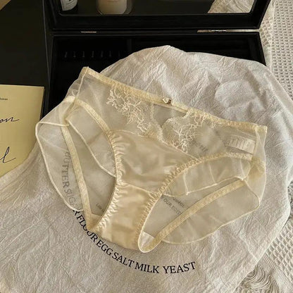 Sexy Hollow Mesh Underwear Women&