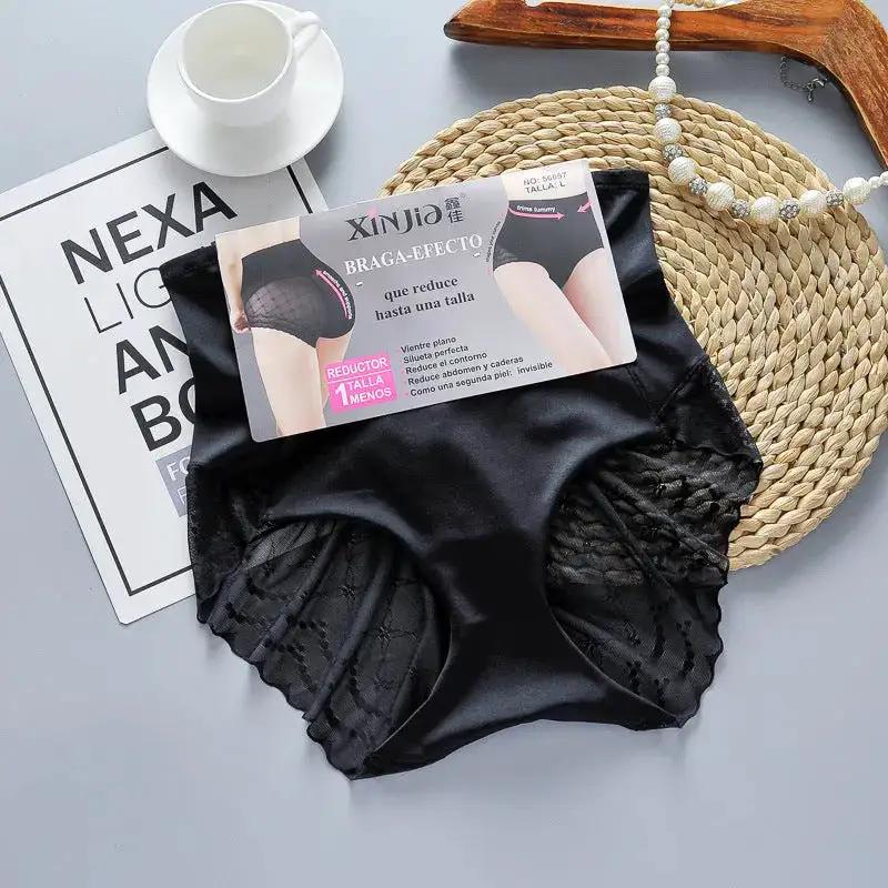 Seamless Mid-Waist Tummy Control Pants, Tight-Fitting Postpartum Breathable Butt-Lifting Underwear, Tummy Shaping, Summer Thin Buttocks by Dropshipman