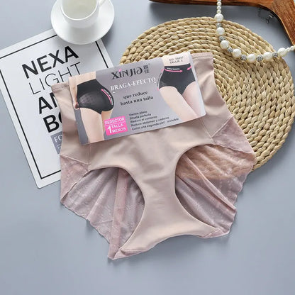 Seamless Mid-Waist Tummy Control Pants, Tight-Fitting Postpartum Breathable Butt-Lifting Underwear, Tummy Shaping, Summer Thin Buttocks SHOPEZRA L.L.C.