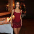 Townlike Pleated Slim Bodycon Dress Women Spaghetti Strap Mini 2026 Summer Dress Sequin Evening Nightclub Sexy Party Dresses by Dropshipman
