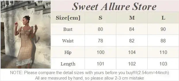 Women Sheer Mesh Overlay Midi Dress Waist Cinched Sleeveless Spaghetti Strap 2026 Summer Accessories Trendy Classy Lady Outfits by Dropshipman
