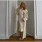 Women Sheer Mesh Overlay Midi Dress Waist Cinched Sleeveless Spaghetti Strap 2026 Summer Accessories Trendy Classy Lady Outfits SHOPEZRA L.L.C.