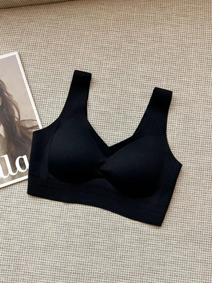 Seamless Underwear for Women with Small Busts, Thin Style, No Underwire, Fixed, No Empty Cup, Outward Expansion, Anti-Gravity Bra, Anti-Sagging by Dropshipman
