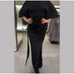 Sequin Patchwork Backless Dress Women Elegant Solid Middle Sleeve Cinched-waist Slim Long Dresses Fashion Evening Party Vestidos SHOPEZRA L.L.C.