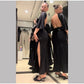 Sequin Patchwork Backless Dress Women Elegant Solid Middle Sleeve Cinched-waist Slim Long Dresses Fashion Evening Party Vestidos SHOPEZRA L.L.C.