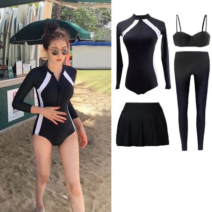 South Korea Ins Swimsuit Women&