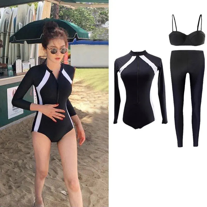 South Korea Ins Swimsuit Women&