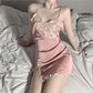 First Love Fun Underwear Feminine Transparent Tease Home Underwear Suspenders Temptation Sexy Pajamas Nightdress Set