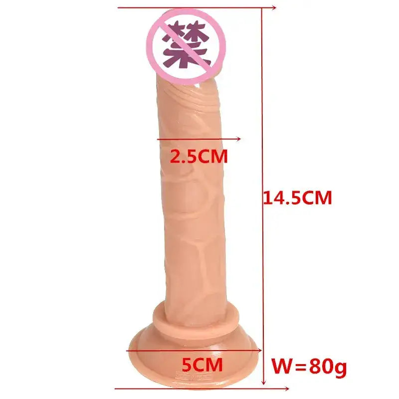 Realistic Dildo Anal Butt Plug Penis Suction Cup Erotic Adult Sex Toys For Women Men Masturbator No Vibrator Dick Intimate Goods by Dropshipman
