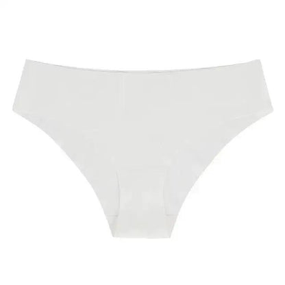 2024 autumn and winter explosions European-style seamless ice silk underwear breathable skin-friendly nude sports waist plus size ladies triangle by Dropshipman
