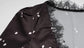 Ahagaga Eelgant Dresses For Women Patchwork Lace Floral V-Neck Short Sleeves Slim Fit Bodycon Trend Sheath Femlae Vestidos Robes SHOPEZRA L.L.C.