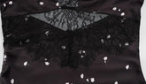 Ahagaga Eelgant Dresses For Women Patchwork Lace Floral V-Neck Short Sleeves Slim Fit Bodycon Trend Sheath Femlae Vestidos Robes SHOPEZRA L.L.C.
