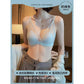 Underwear for Women Summer Thin Style Big Breasts Showing Small No Rims Sexy Breathable Mesh French Triangle Cup Push-Up Bra New Style SHOPEZRA L.L.C.