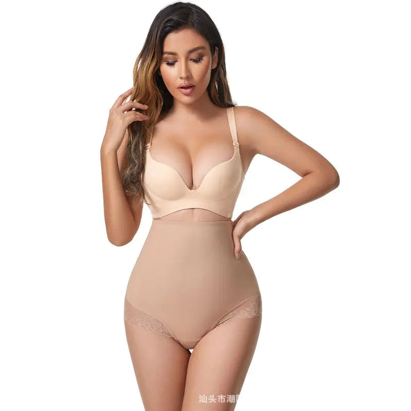 Black cross-border sexy hip-lifting underwear by SHOPEZRA L.L.C. featuring T-shaped body-shaping, plus size, and traceless thong design.