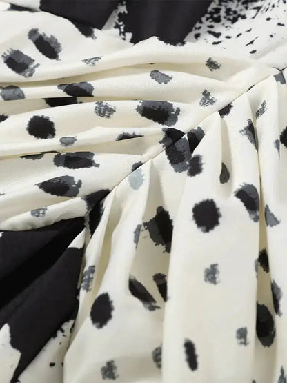 Elegant Plaid Printed Women&