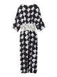 Elegant Plaid Printed Women&