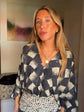Elegant Plaid Printed Women&