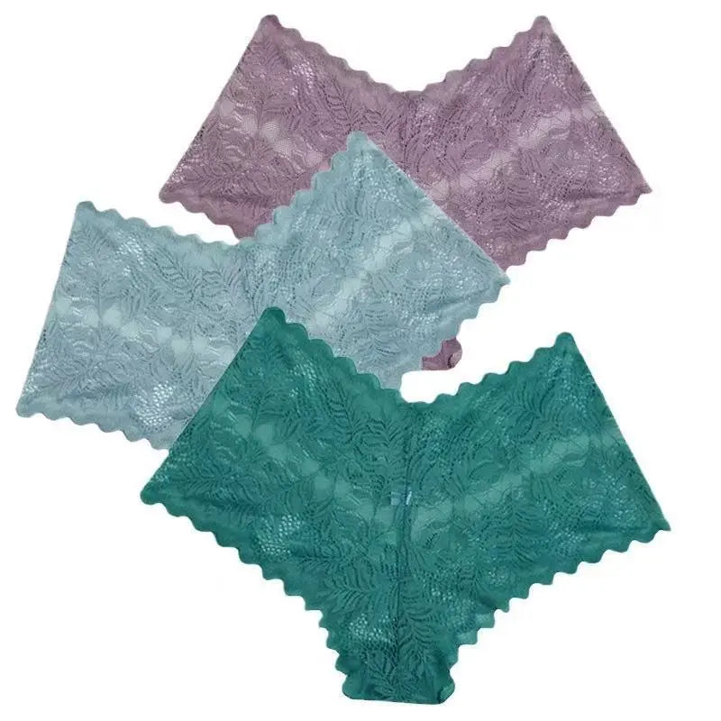 European and American foreign trade sexy lace boxer underwear in multi-color, multi-size from SHOPEZRA L.L.C.