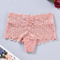 Europäische und amerikanische Übergröße Neue Damenunterwäsche Slips Japanischer Stil Hohe Taille Nylon Nahtlos Sexy Spitze Sexy Unterwäsche