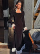 Sexy Lace Patchwork Velvet Long Dress Women Square Collar Full Sleeves Waist Slim Cinching Dresses 2026 Lady Party Vestidos New SHOPEZRA L.L.C.
