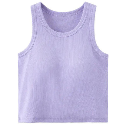 Short vest with chest pad women&