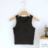 Short vest with chest pad women&