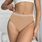 Underwear women seamless high waist belly hip elastic comfortable breathable seamless sports student briefs cross-border wholesale