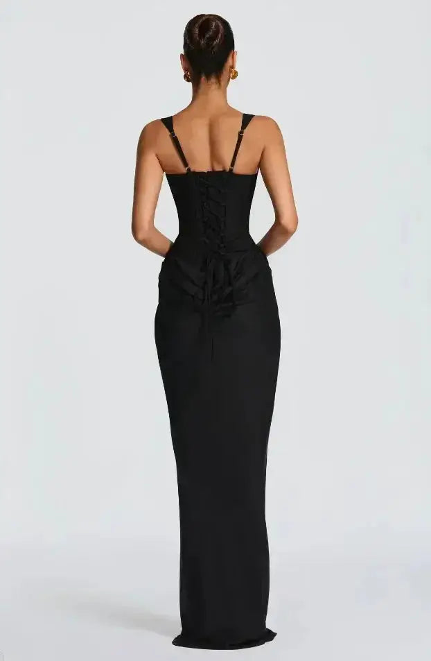 Women Square-neck Halter Mini Dress Sexy Pleated Sleeveless Backless High Waist Bodycon Dresses 2026 New Fashion Party Robes by Dropshipman