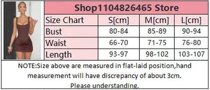 Women Square-neck Halter Mini Dress Sexy Pleated Sleeveless Backless High Waist Bodycon Dresses 2026 New Fashion Party Robes by Dropshipman