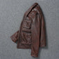 Vintage Red Brown Genuine Leather Jacket Men Soft Real Cowhide Black Winter Coat Biker Jackets Jaqueta Masculina De Couro SHOPEZRA L.L.C.
