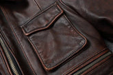 Vintage Red Brown Genuine Leather Jacket Men Soft Real Cowhide Black Winter Coat Biker Jackets Jaqueta Masculina De Couro SHOPEZRA L.L.C.