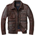 Vintage Red Brown Genuine Leather Jacket Men Soft Real Cowhide Black Winter Coat Biker Jackets Jaqueta Masculina De Couro by Dropshipman