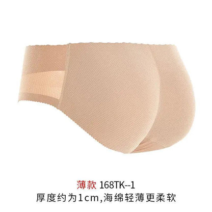 168 Large Size Seamless Butt Lifting Briefs One-Piece Body Shaping Buttocks Shaping Fake Butt Low Waist Women&