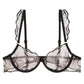 Französischer Stil Unterwäsche Damen Sommer Ultraleicht Rein Bestickte Spitze Unterwäsche Große Brust Kleine Anti-Sagging Sexy BH-Set