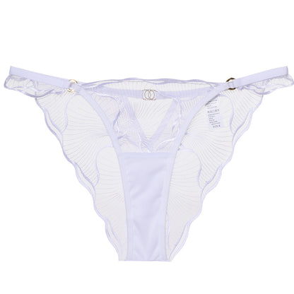 Französischer Stil Unterwäsche Damen Sommer Ultraleicht Rein Bestickte Spitze Unterwäsche Große Brust Kleine Anti-Sagging Sexy BH-Set