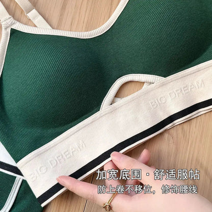 French Triangle Cup Traceless Sports Underwear Women&