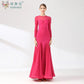 Ballroom Dance Performance Dresses Women Simple Style Waltz Dancing Wear Adult Elegant Ballroom Competition Social Dancing Dress SHOPEZRA L.L.C.