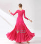 Ballroom Dance Performance Dresses Women Simple Style Waltz Dancing Wear Adult Elegant Ballroom Competition Social Dancing Dress SHOPEZRA L.L.C.