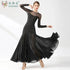 Ballroom Dance Performance Dresses Women Simple Style Waltz Dancing Wear Adult Elegant Ballroom Competition Social Dancing Dress by Dropshipman