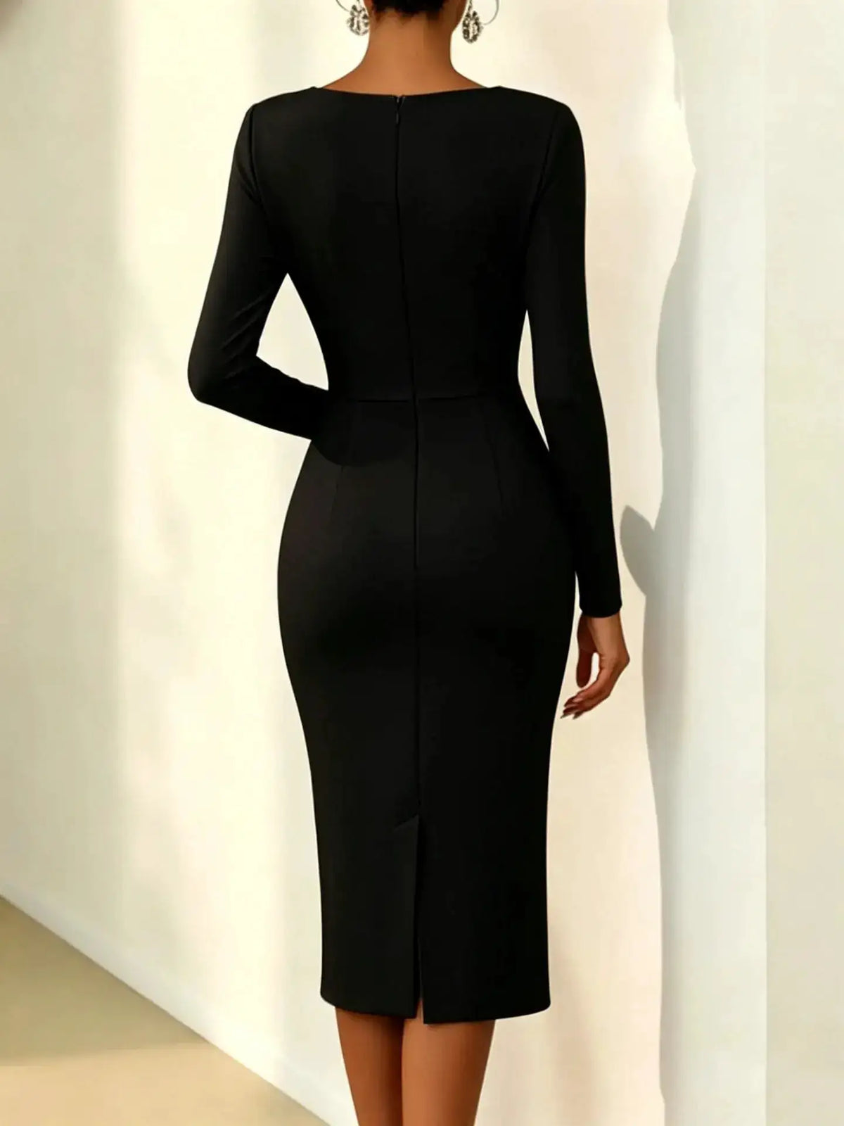 Banquet Dress for Women Elegant Sweet 3D Flower Ruched Bodycon Midi Robe Female Party Prom Vestidos Evening Gown Lady by Dropshipman
