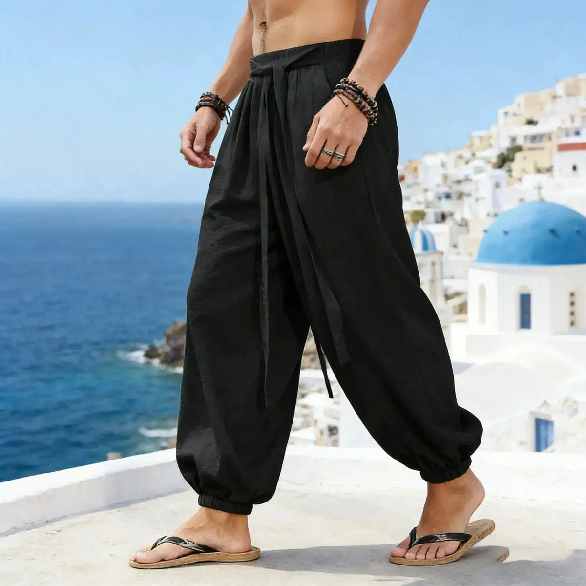 FGKKS Brand New Men Pants Fashion Casual Holiday Comfortable Cotton Loose Style Spring Pants Man Traveling Trousers by Dropshipman