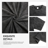 Kaneki Ken Graphic T-shirt Anime Tokyo Ghoul Clothing Men Short Sleeve Washed Tshirts Casual Cotton T Shirt Harajuku Retro Tops SHOPEZRA L.L.C.