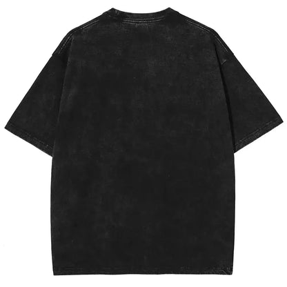 Kaneki Ken Graphic T-shirt Anime Tokyo Ghoul Clothing Men Short Sleeve Washed Tshirts Casual Cotton T Shirt Harajuku Retro Tops by Dropshipman