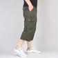 Long Length Cargo Shorts Men Summer Multi-Pocket Casual Cotton Elastic Capri Pants Men Military Tactical Short Hot Breeches  5XL SHOPEZRA L.L.C.