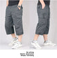 Long Length Cargo Shorts Men Summer Multi-Pocket Casual Cotton Elastic Capri Pants Men Military Tactical Short Hot Breeches  5XL SHOPEZRA L.L.C.