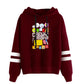 Jacknjellify BFDI Battle For Dream Island Merch Pullover Hoodie Merch Fashion Hoodie Fashion Sweatshirt Pullover Tracksuit SHOPEZRA L.L.C.