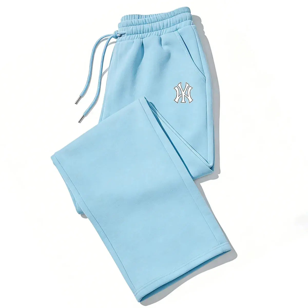 Black men's sweatpants with printed fashion design, elastic waist, soft high-quality joggers for casual streetwear by SHOPEZRA L.L.C.